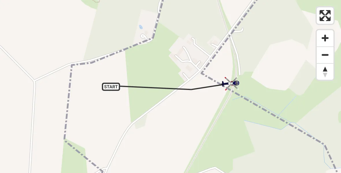 Flugroute Polizeihubschrauber Bad Bramstedt - Bimöhlen, 15 September 2026, 11:51
