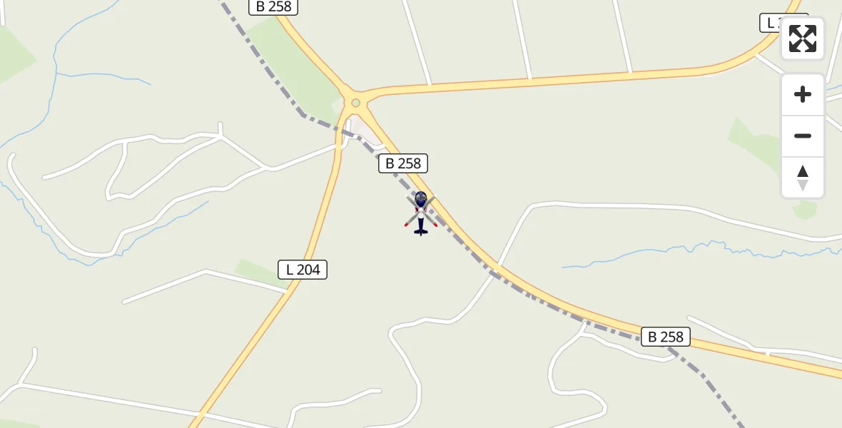 Flugroute Polizeihubschrauber Nettersheim - Nettersheim, 15 September 2026, 12:59