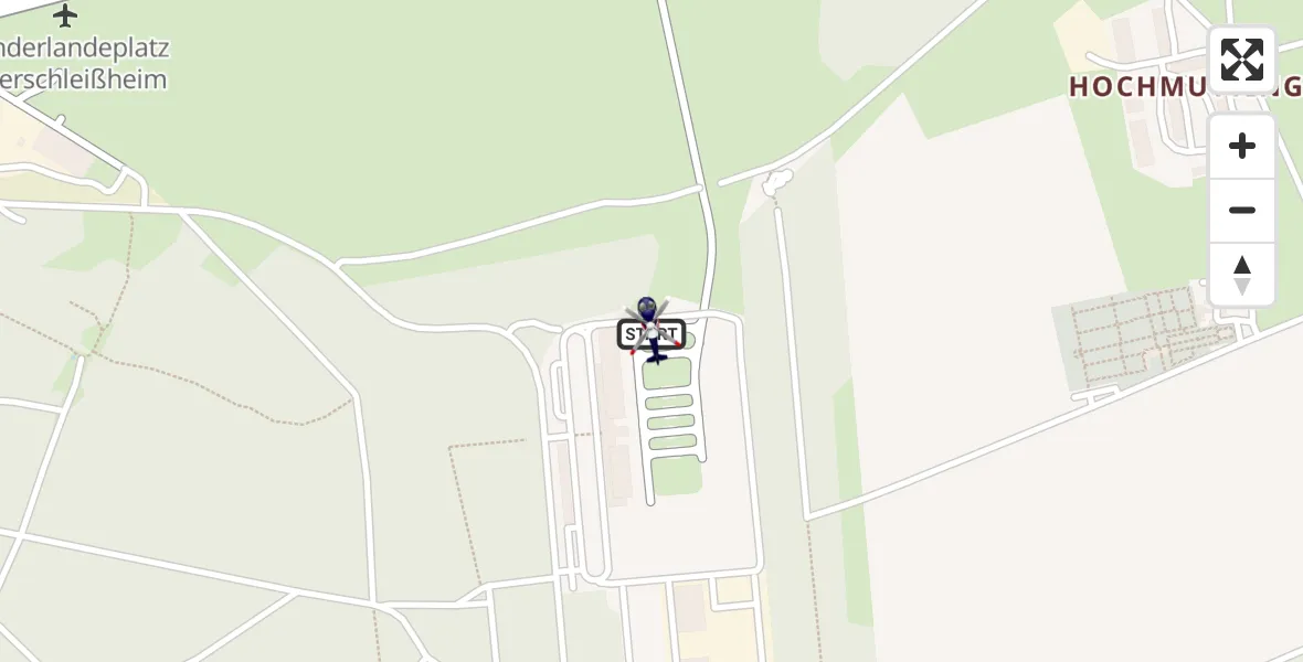 Flugroute Polizeihubschrauber Oberschleißheim - Oberschleißheim, 15 September 2026, 19:34