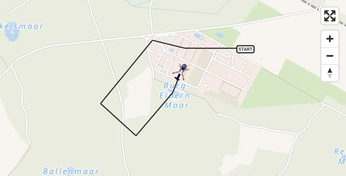 Flugroute Polizeihubschrauber Swisttal - Swisttal, 16 September 2026, 06:26