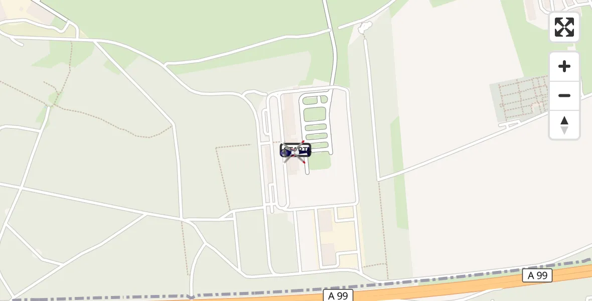 Flugroute Polizeihubschrauber Oberschleißheim - Oberschleißheim, 16 September 2026, 08:54