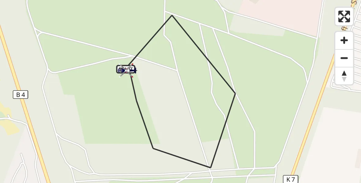 Flugroute Polizeihubschrauber Wesendorf - Wesendorf, 16 September 2026, 11:34