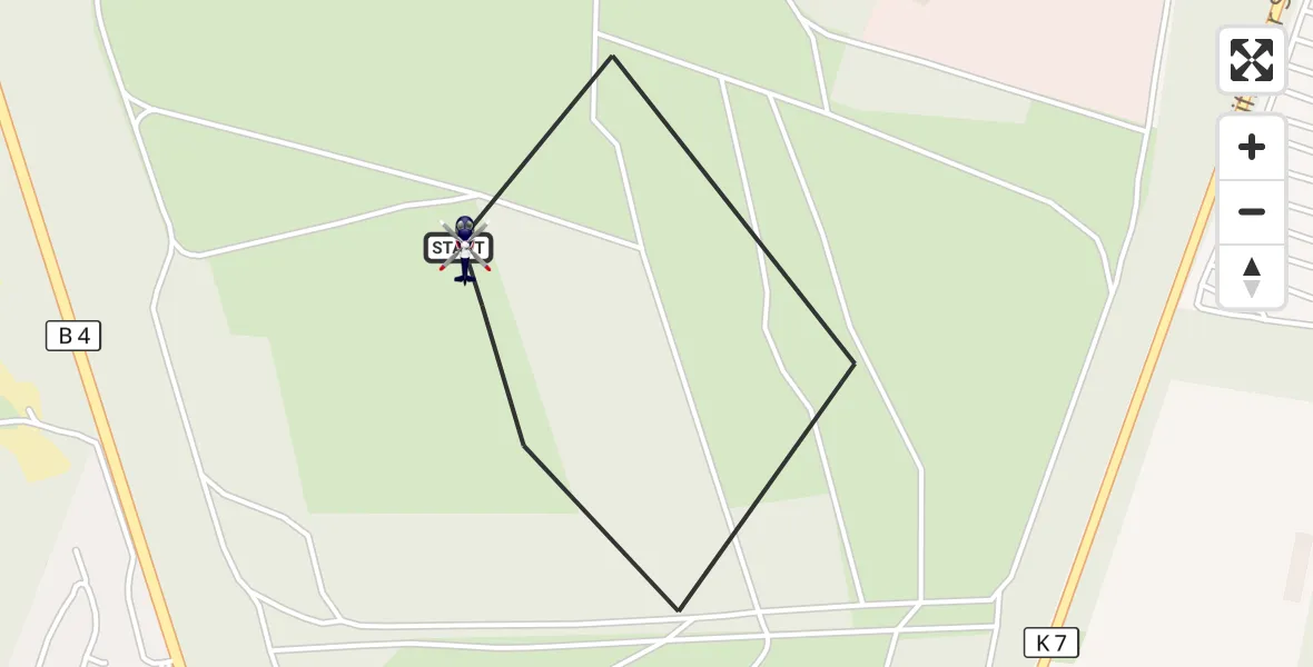Flugroute Polizeihubschrauber Wesendorf - Wesendorf, 16 September 2026, 11:40