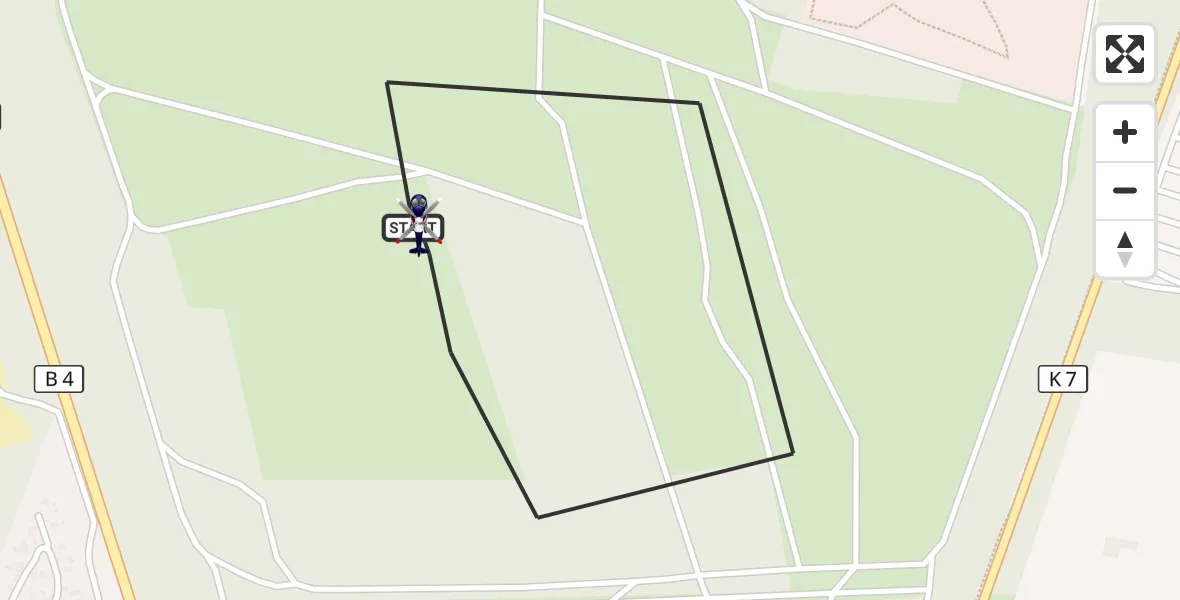 Flugroute Polizeihubschrauber Wesendorf - Wesendorf, 16 September 2026, 11:45