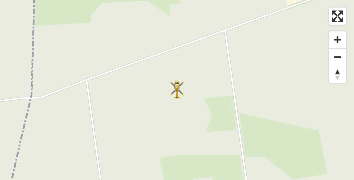 Flugroute Rettungshubschrauber Arendsee (Altmark) - Arendsee (Altmark), 16 September 2026, 12:18