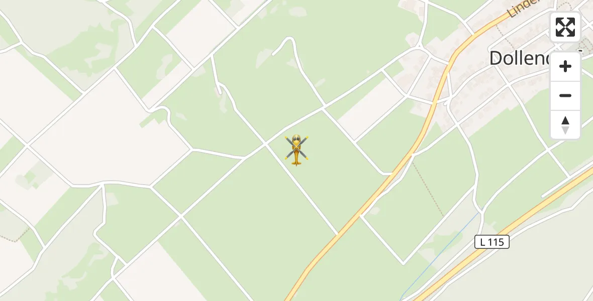 Flugroute Ambulanzhubschrauber Blankenheim - Blankenheim, 16 September 2026, 16:11