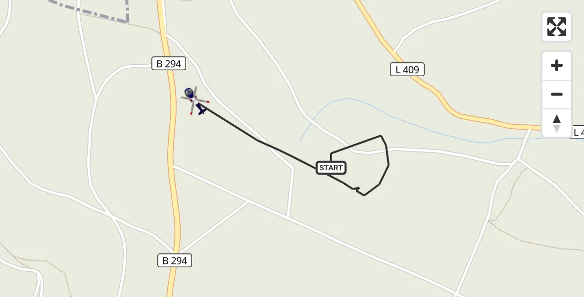 Flugroute Polizeihubschrauber Freudenstadt - Freudenstadt, 16 September 2026, 16:14