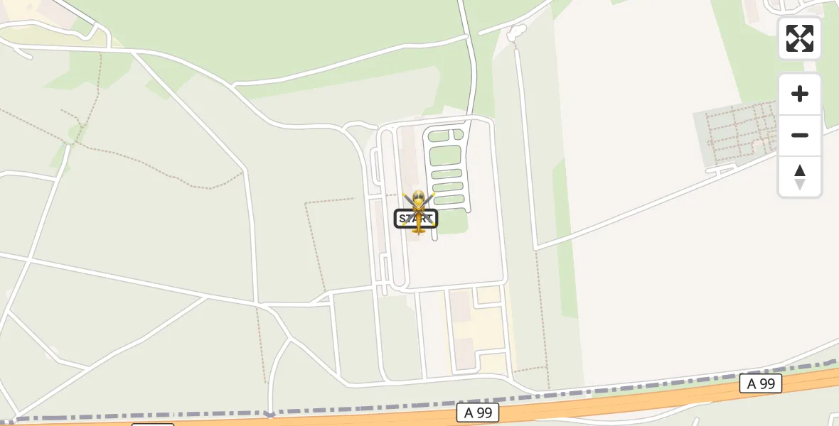 Flugroute Rettungshubschrauber Oberschleißheim - Oberschleißheim, 18 September 2026, 05:47