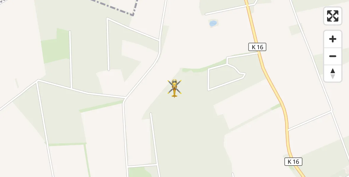 Flugroute Rettungshubschrauber Oetzen - Oetzen, 19 September 2026, 15:04