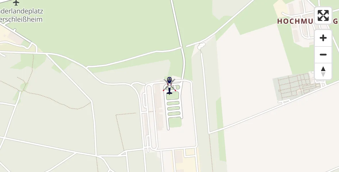 Flugroute Polizeihubschrauber Oberschleißheim - Oberschleißheim, 20 September 2026, 20:22