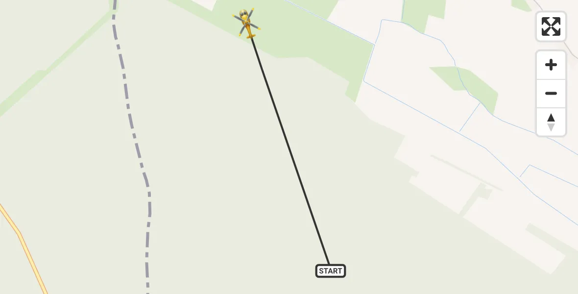 Flugroute Rettungshubschrauber Plattenburg - Plattenburg, 21 September 2026, 06:50