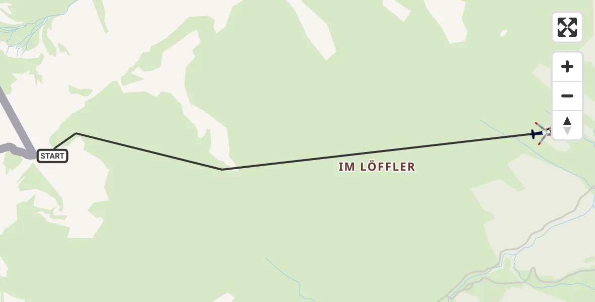 Flugroute Polizeihubschrauber Oberstdorf - Oberstdorf, 21 September 2026, 08:05