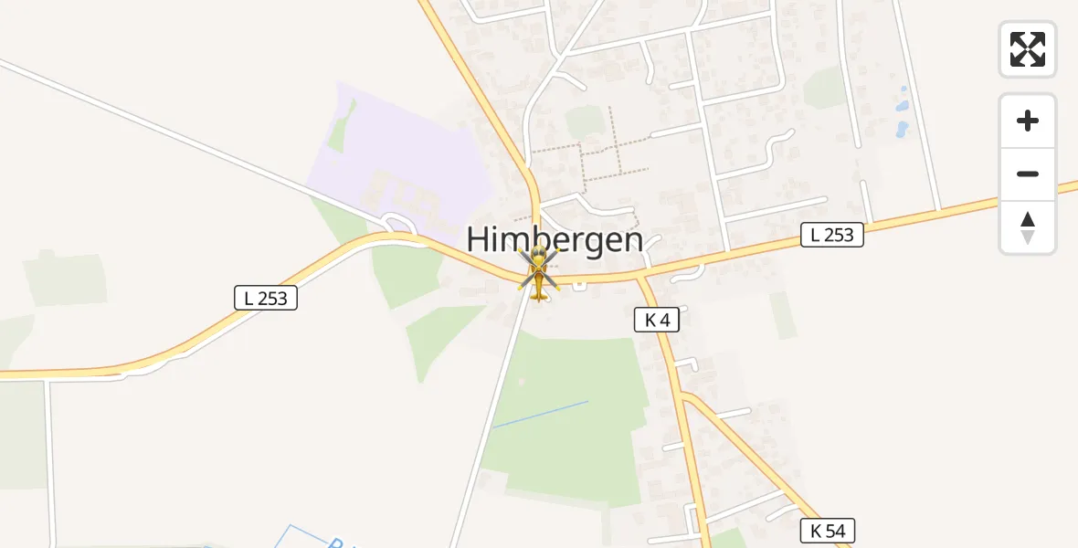 Flugroute Rettungshubschrauber Himbergen - Himbergen, 21 September 2026, 12:26
