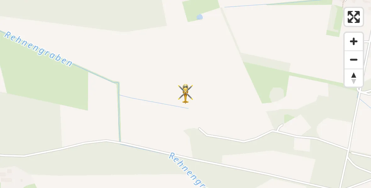 Flugroute Rettungshubschrauber Hellwege - Hellwege, 21 September 2026, 17:10