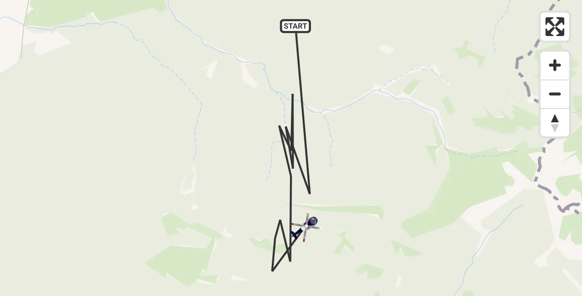 Flugroute Polizeihubschrauber Ohlstadt - Ohlstadt, 22 September 2026, 09:46