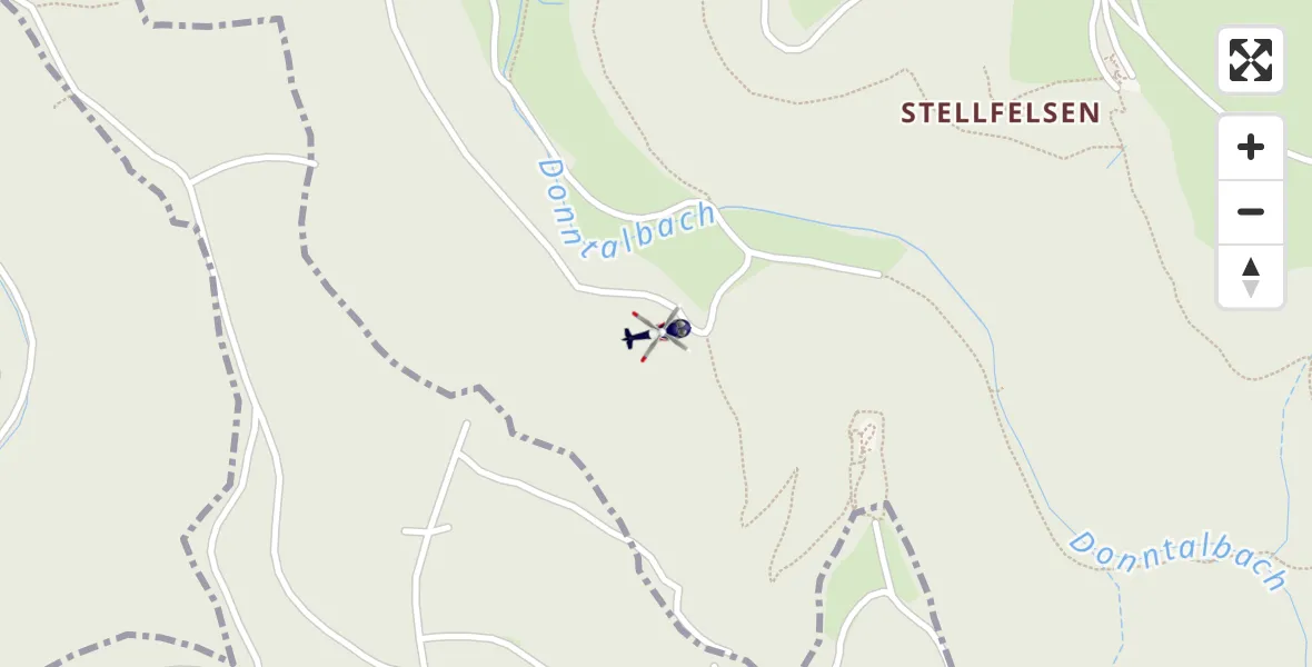 Flugroute Polizeihubschrauber Lenningen - Lenningen, 23 September 2026, 08:33