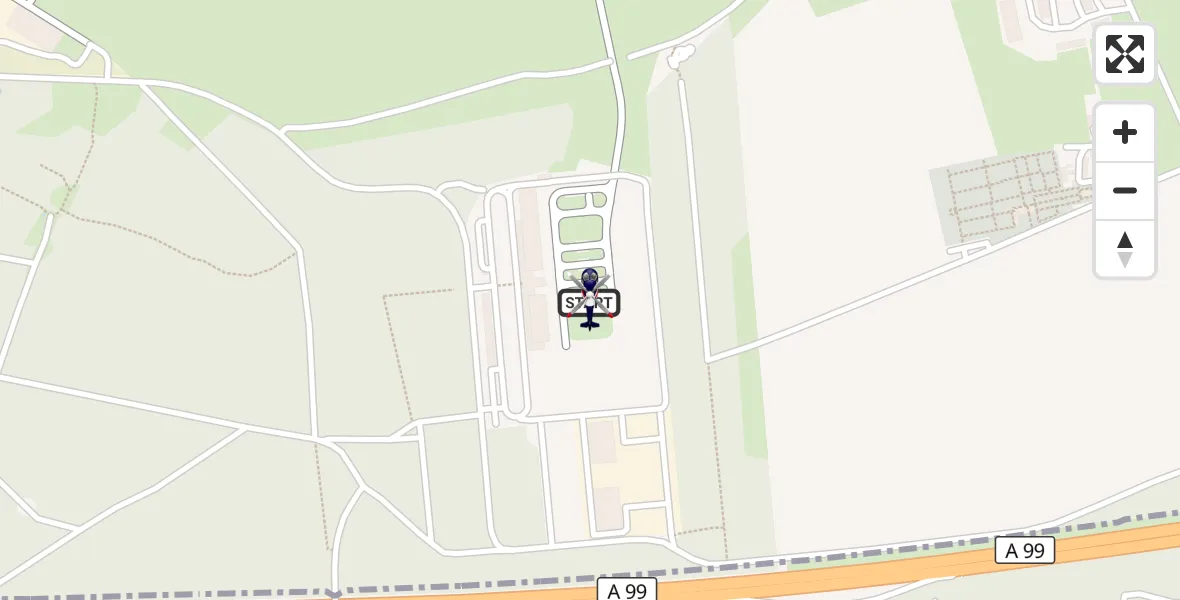 Flugroute Polizeihubschrauber Oberschleißheim - Oberschleißheim, 25 September 2026, 05:40