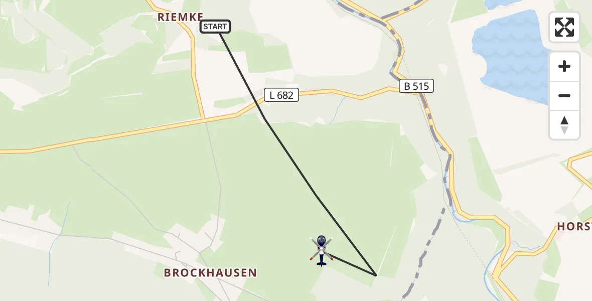 Flugroute Polizeihubschrauber Hemer - Hemer, 25 September 2026, 09:32