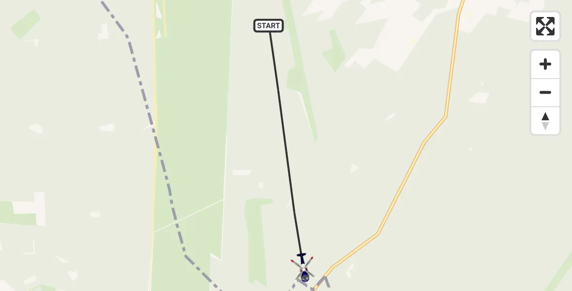 Flugroute Polizeihubschrauber Eimke - Eimke, 25 September 2026, 19:30