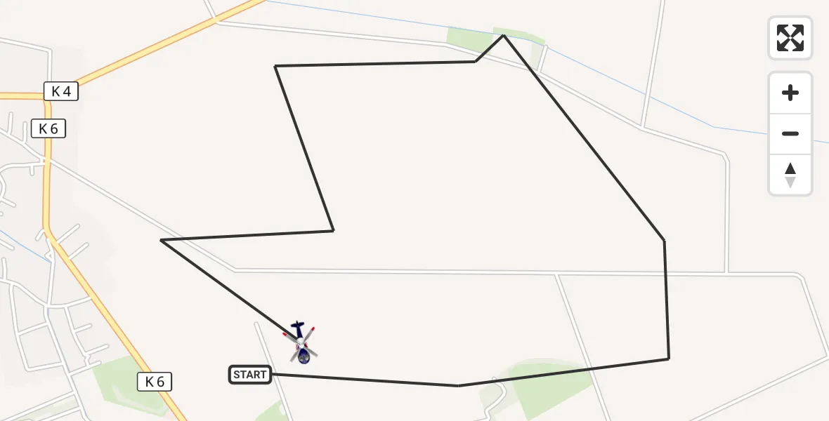 Flugroute Polizeihubschrauber Salzgitter - Salzgitter, 26 September 2026, 07:54