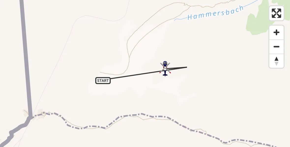 Flugroute Polizeihubschrauber Grainau - Grainau, 26 September 2026, 07:56