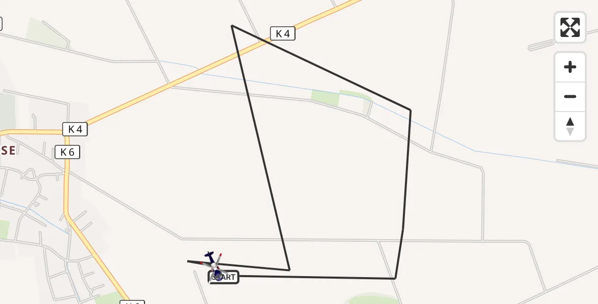 Flugroute Polizeihubschrauber Salzgitter - Salzgitter, 26 September 2026, 08:11