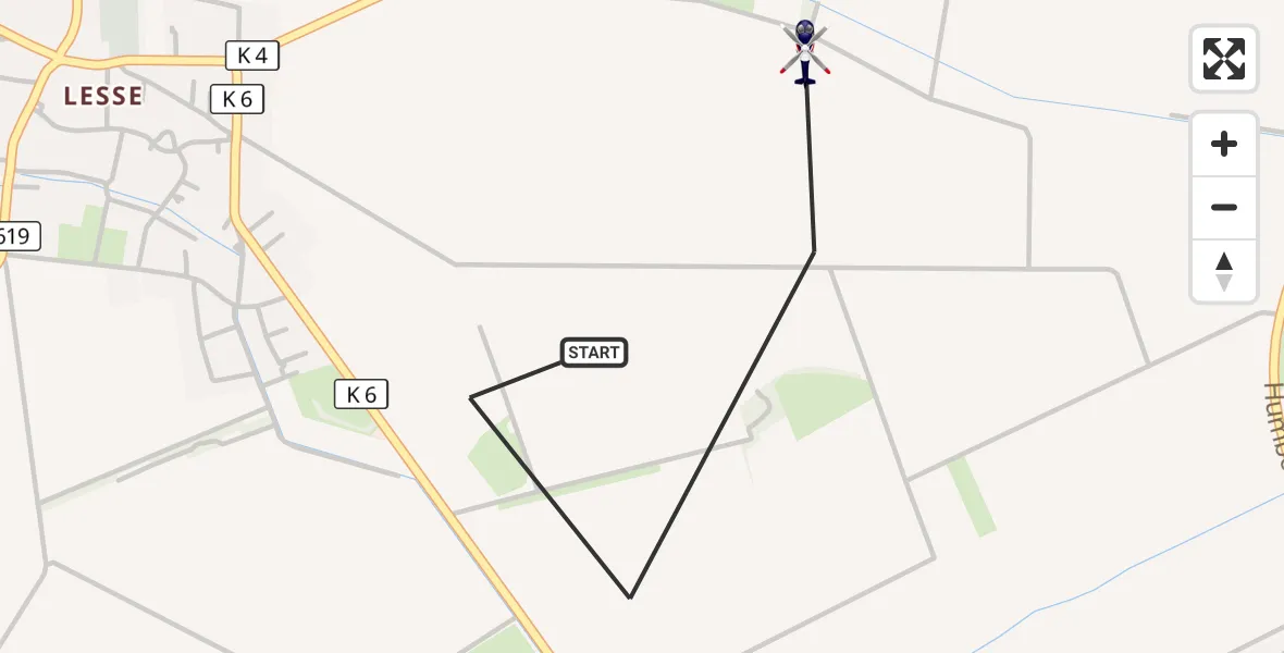 Flugroute Polizeihubschrauber Salzgitter - Salzgitter, 26 September 2026, 08:19