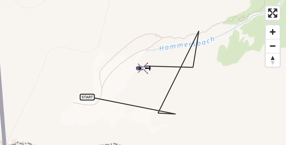 Flugroute Polizeihubschrauber Grainau - Grainau, 26 September 2026, 09:06