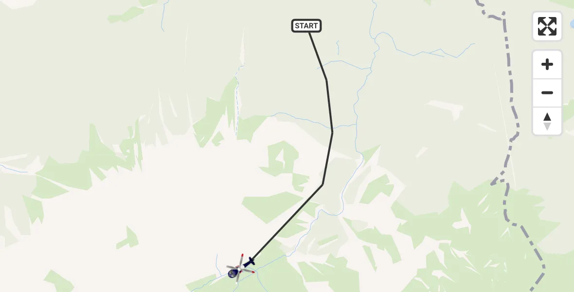 Flugroute Polizeihubschrauber Grainau - Grainau, 26 September 2026, 11:54