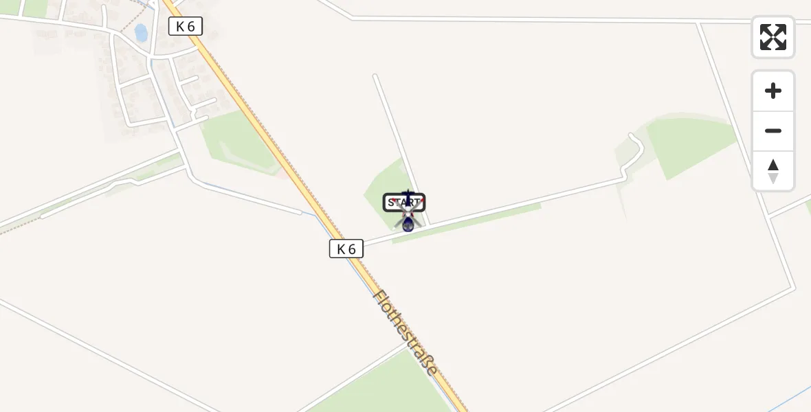 Flugroute Polizeihubschrauber Salzgitter - Salzgitter, 26 September 2026, 13:57