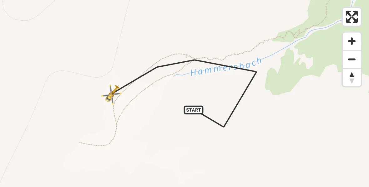 Flugroute Rettungshubschrauber Grainau - Grainau, 27 September 2026, 07:52