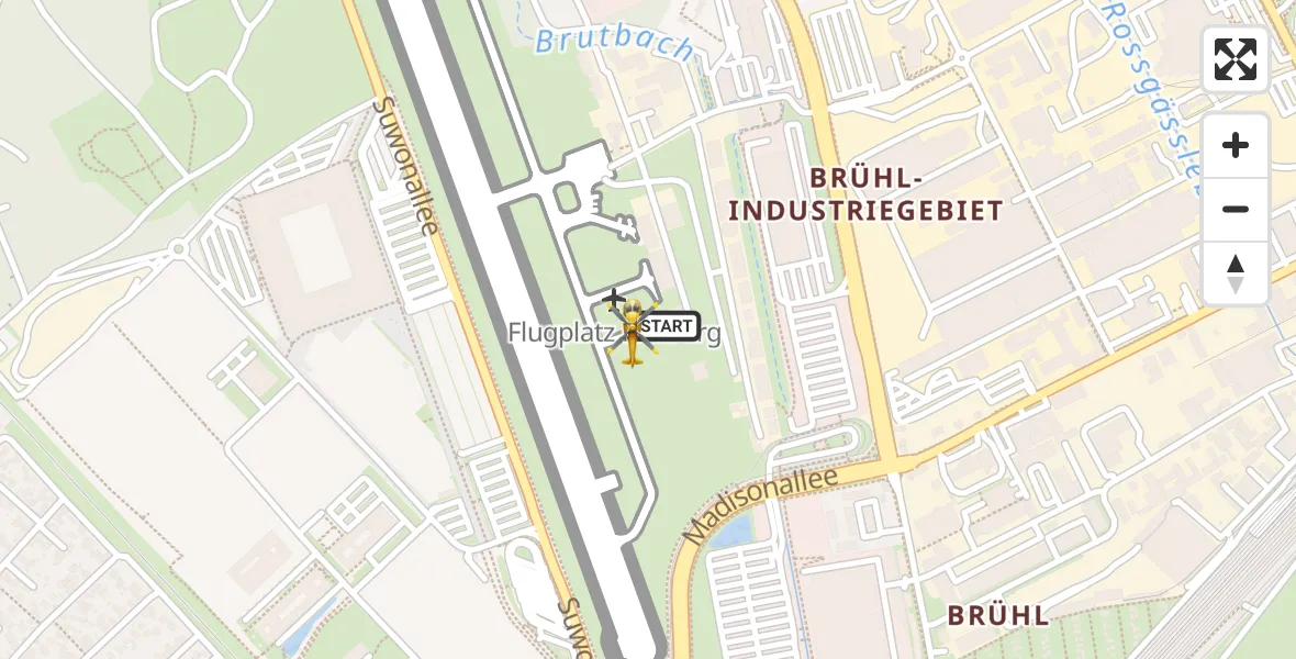 Flugroute Ambulanzhubschrauber Freiburg im Breisgau Flugplatz - Freiburg im Breisgau Flugplatz, 29 September 2026, 06:12