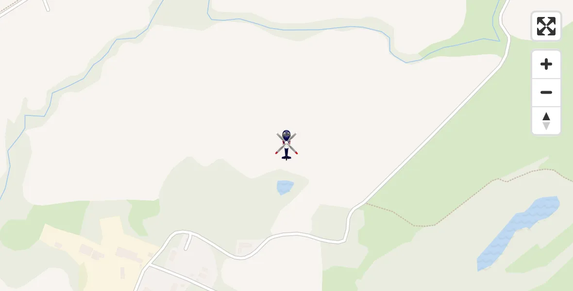 Flugroute Polizeihubschrauber Sagard - Sagard, 29 September 2026, 12:29