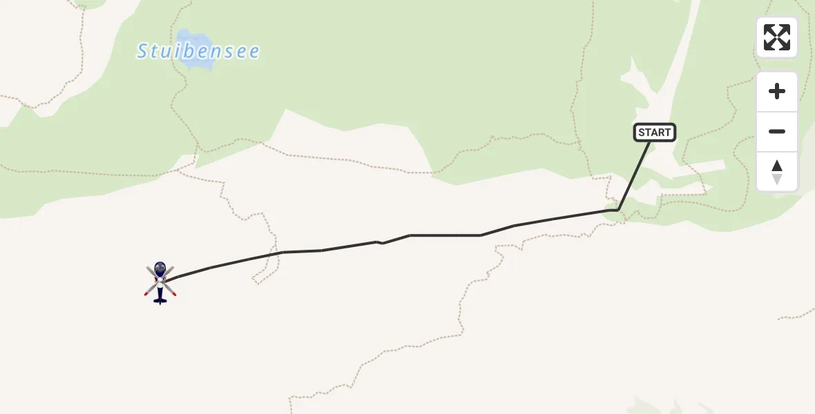 Flugroute Polizeihubschrauber Garmisch-Partenkirchen - Garmisch-Partenkirchen, 30 September 2026, 08:37