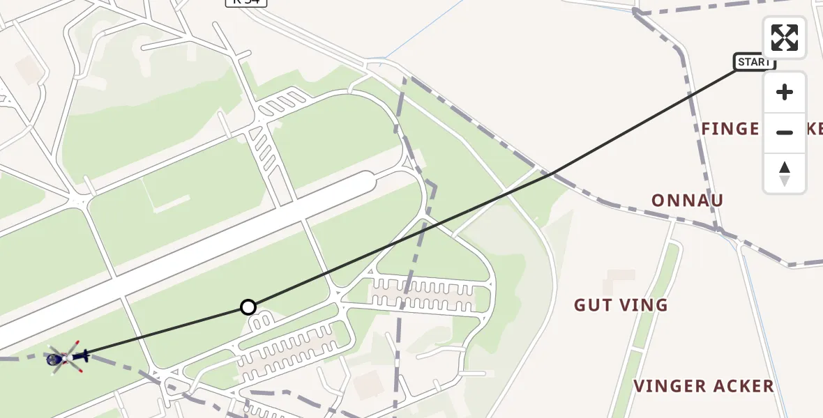 Flugroute Polizeihubschrauber Kerpen - Militärflugplatz Nörvenich, 01 Oktober 2026, 12:48