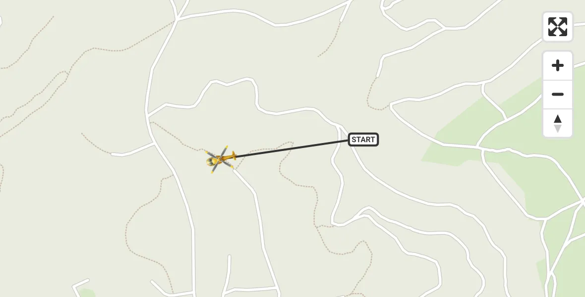 Flugroute Rettungshubschrauber Merzig - Merzig, 02 Oktober 2026, 10:29