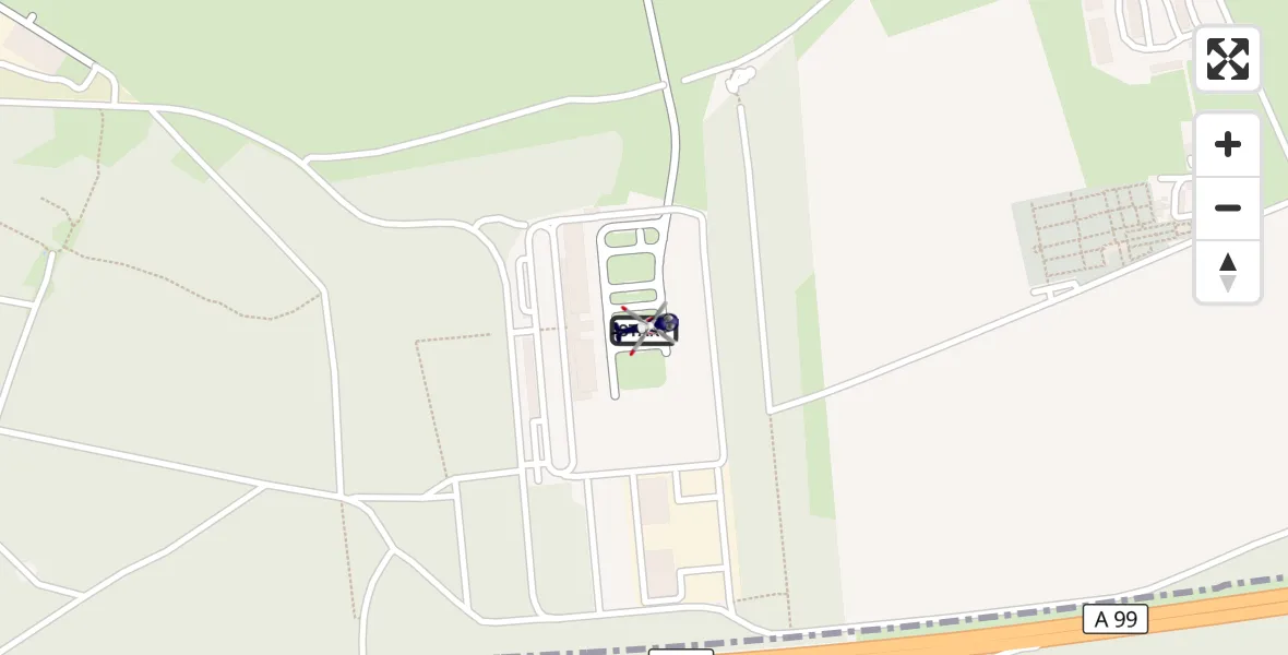 Flugroute Polizeihubschrauber Oberschleißheim - Oberschleißheim, 05 Oktober 2026, 08:00