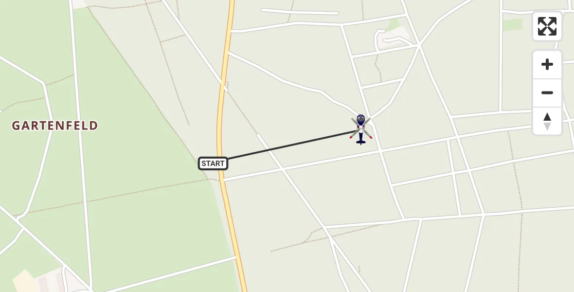 Flugroute Polizeihubschrauber Oberschleißheim - Oberschleißheim, 05 Oktober 2026, 08:12