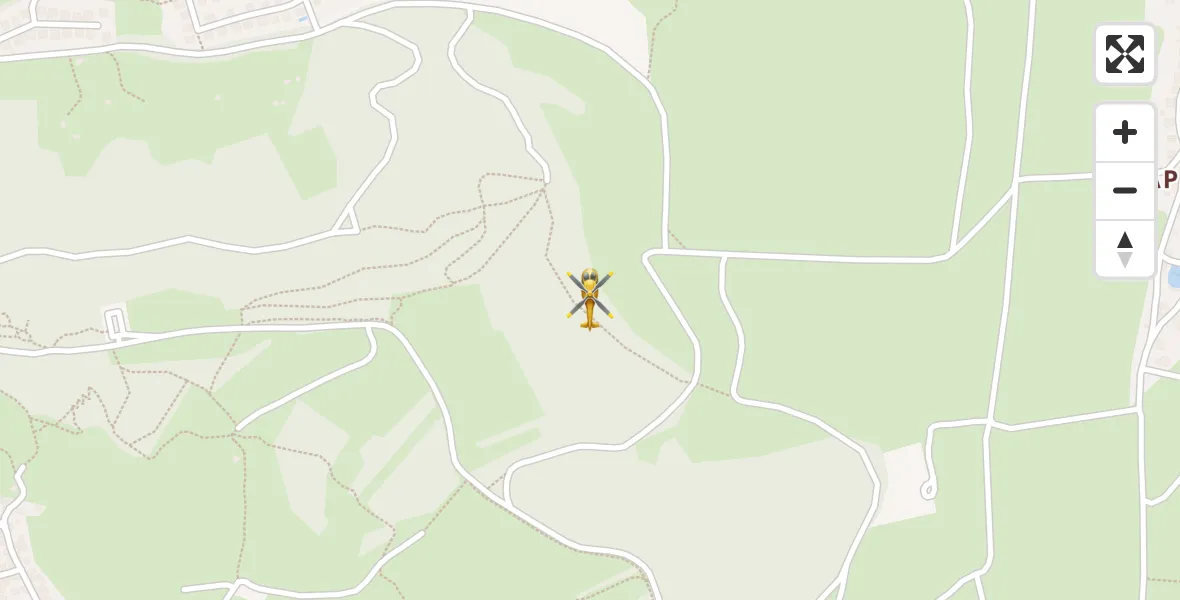 Flugroute Rettungshubschrauber Jena - Jena, 05 Oktober 2026, 13:34