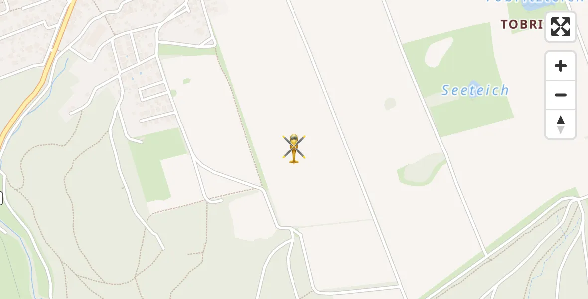 Flugroute Rettungshubschrauber Weimar - Weimar, 06 Oktober 2026, 17:17