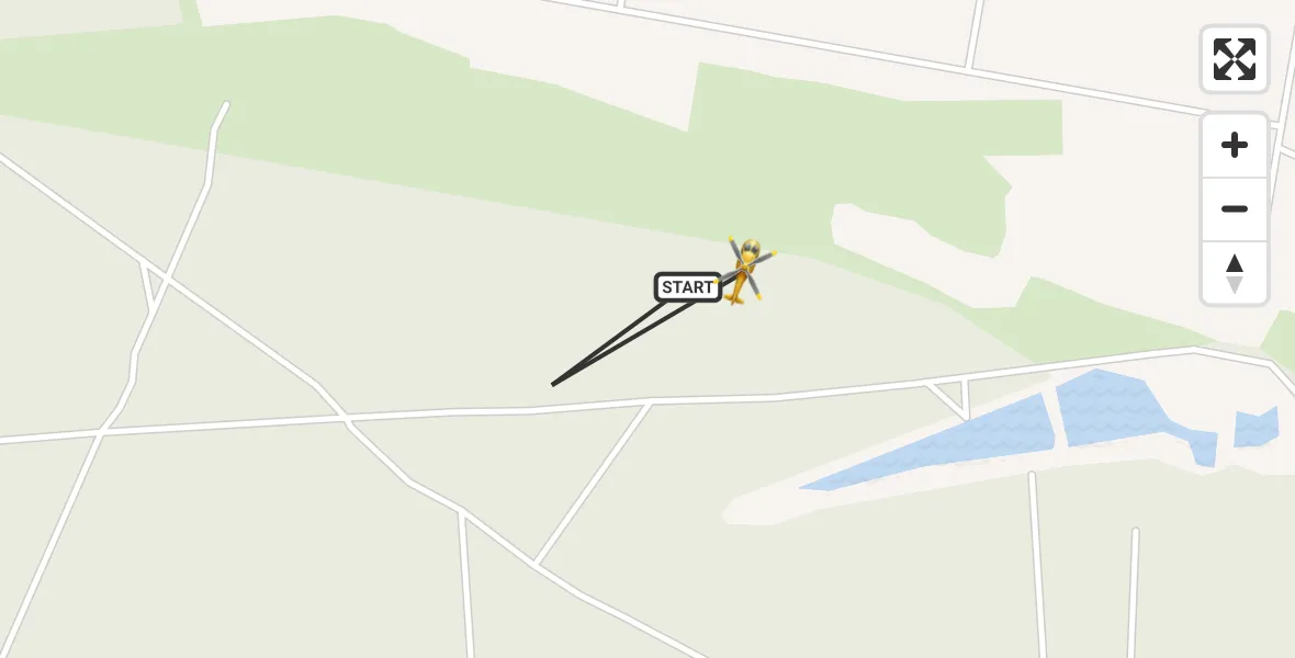 Flugroute Rettungshubschrauber Schorfheide - Schorfheide, 07 Oktober 2026, 15:24