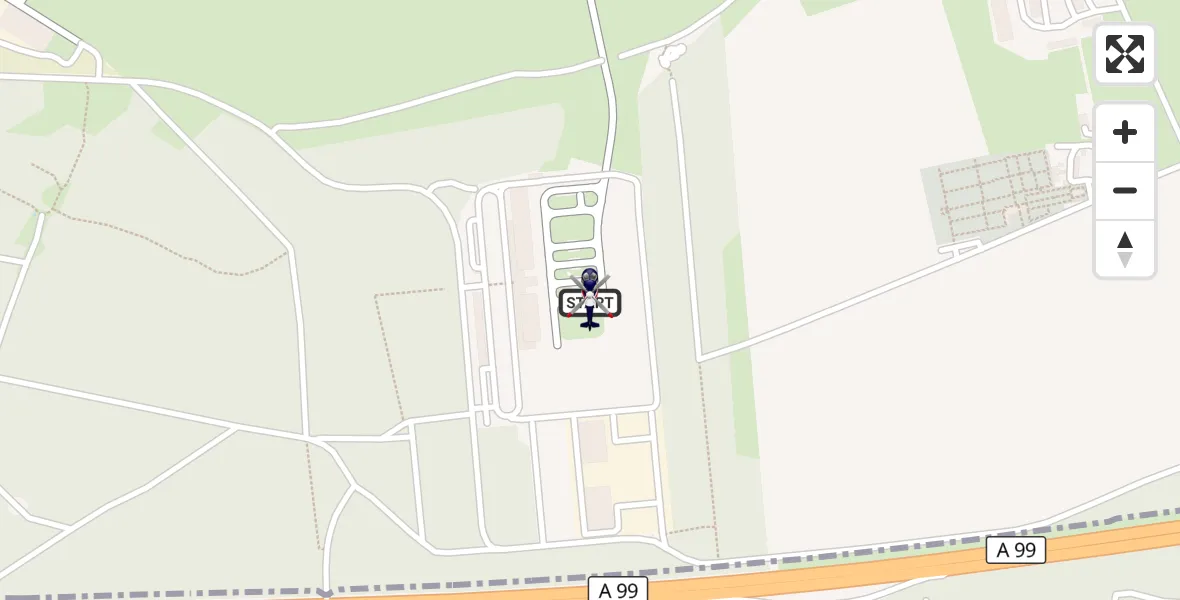 Flugroute Polizeihubschrauber Oberschleißheim - Oberschleißheim, 08 Oktober 2026, 07:35