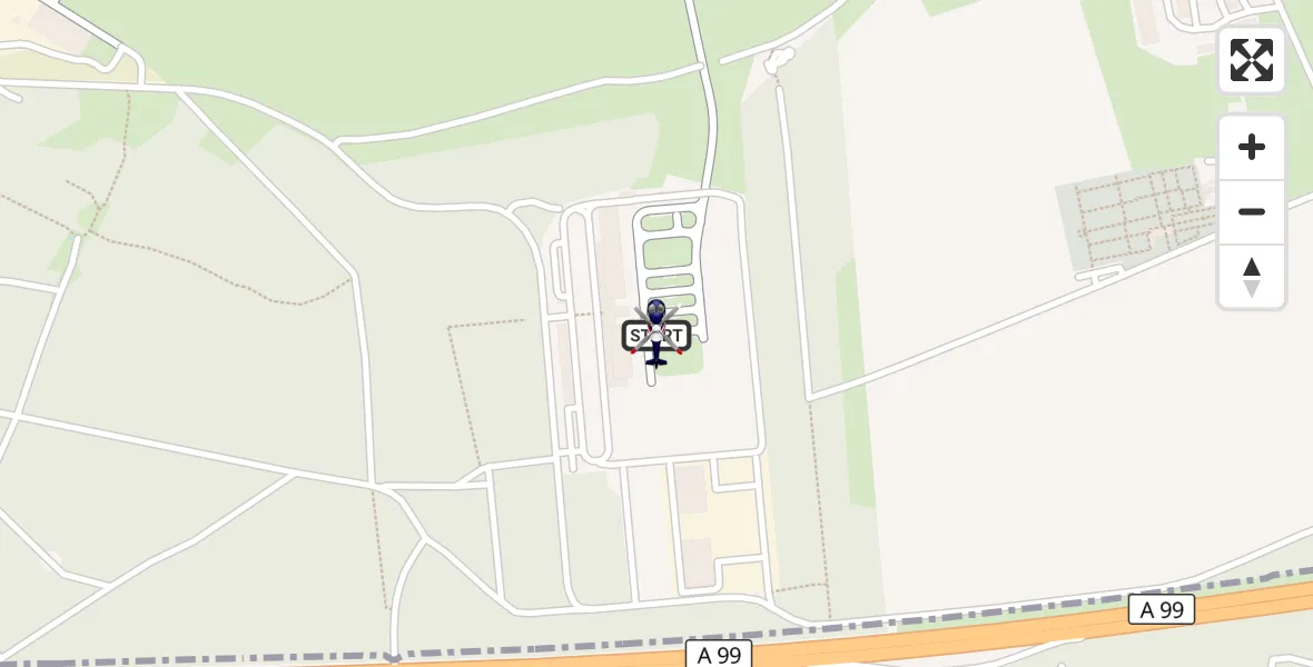 Flugroute Polizeihubschrauber Oberschleißheim - Oberschleißheim, 08 Oktober 2026, 07:35