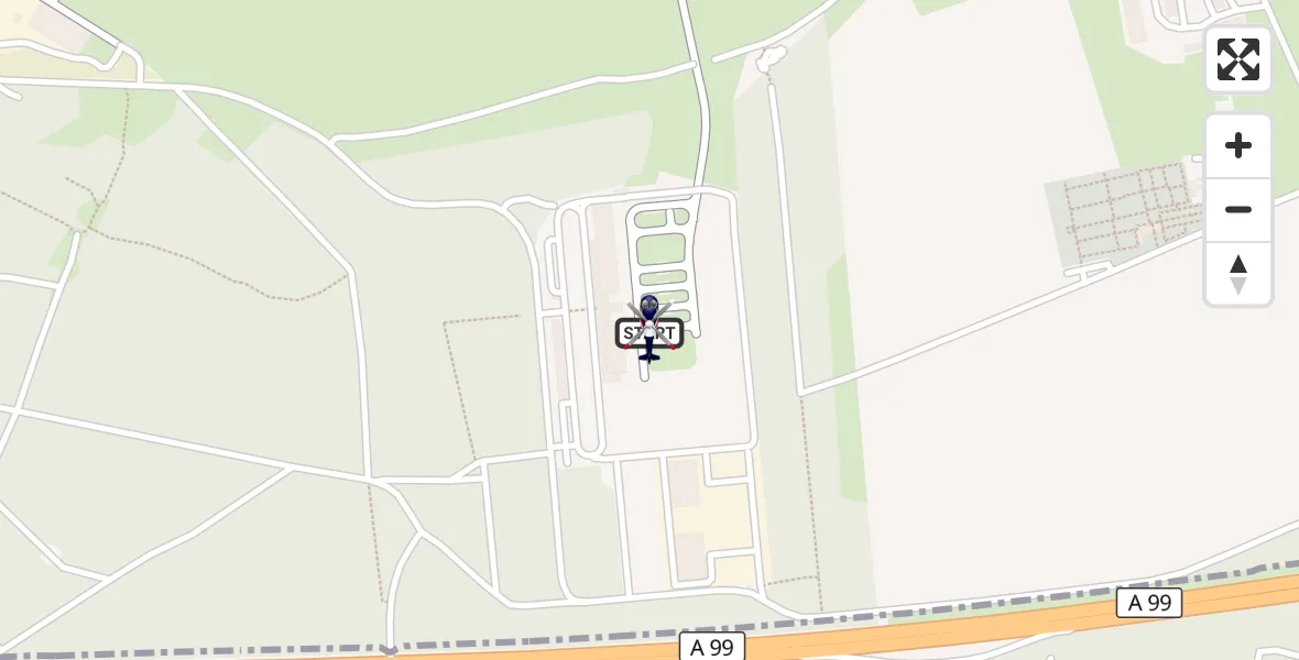 Flugroute Polizeihubschrauber Oberschleißheim - Oberschleißheim, 09 Oktober 2026, 07:30