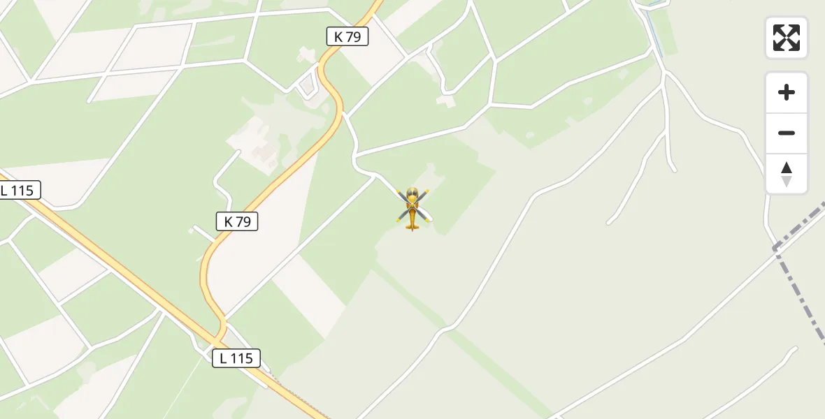 Flugroute Ambulanzhubschrauber Blankenheim - Blankenheim, 10 Oktober 2026, 12:57