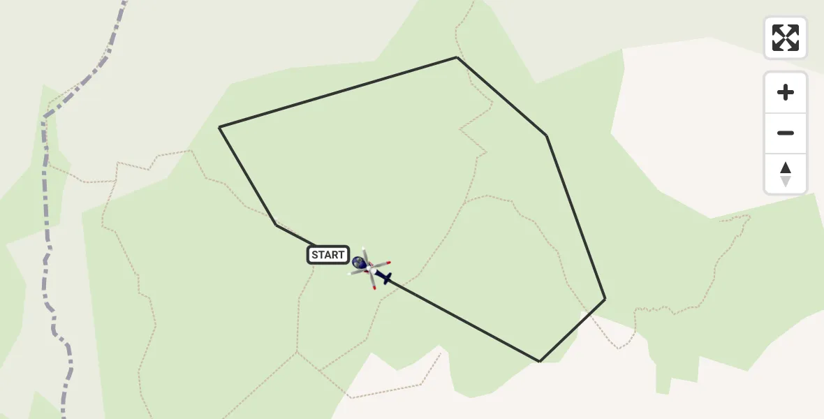 Flugroute Polizeihubschrauber Mittenwald - Mittenwald, 12 Oktober 2026, 14:43