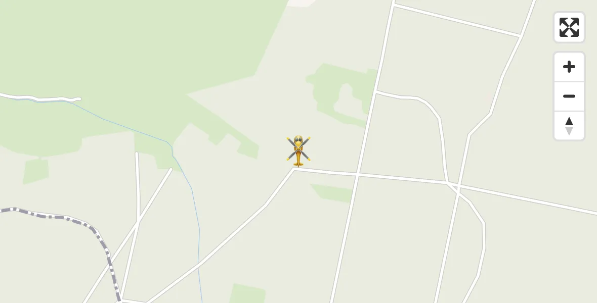 Flugroute Rettungshubschrauber Frauendorf - Frauendorf, 12 Oktober 2026, 14:43