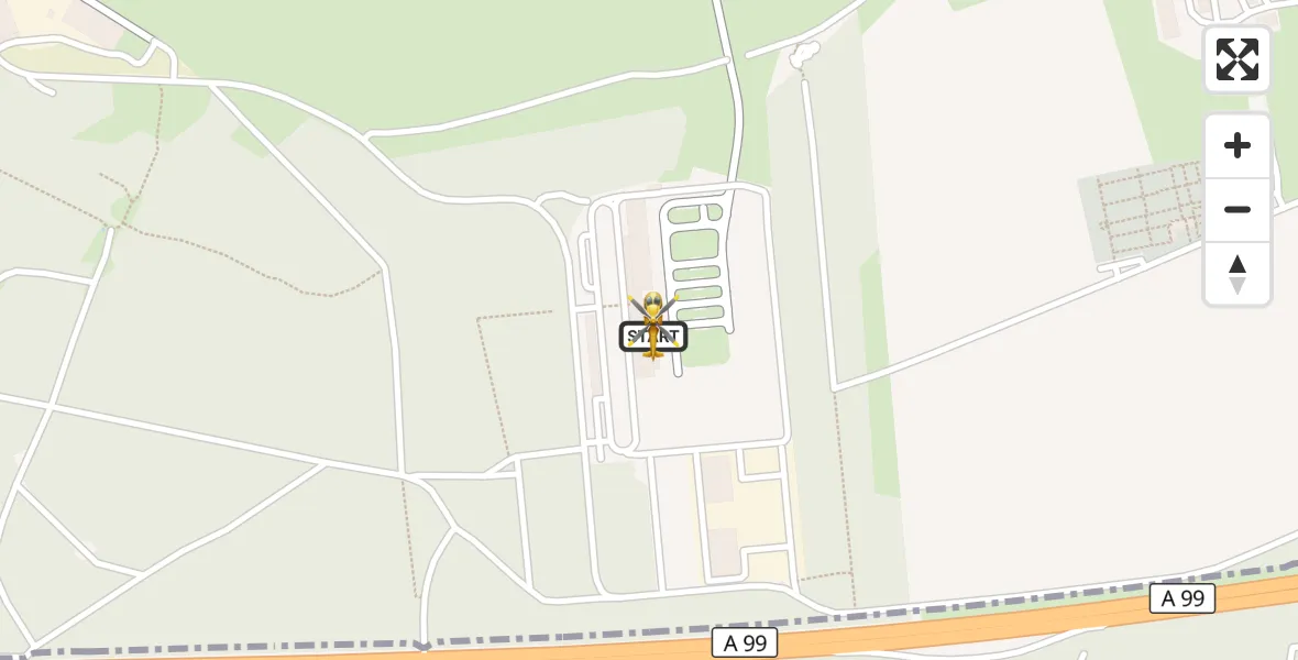 Flugroute Rettungshubschrauber Oberschleißheim - Oberschleißheim, 13 Oktober 2026, 06:04