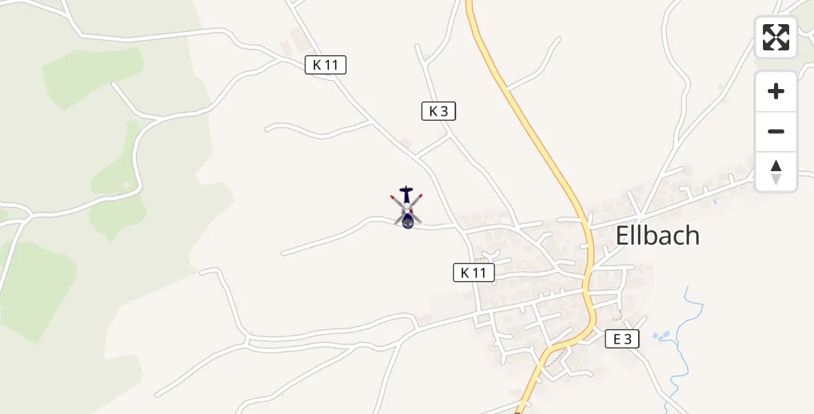 Flugroute Polizeihubschrauber Bad Tölz - Bad Tölz, 13 Oktober 2026, 07:49