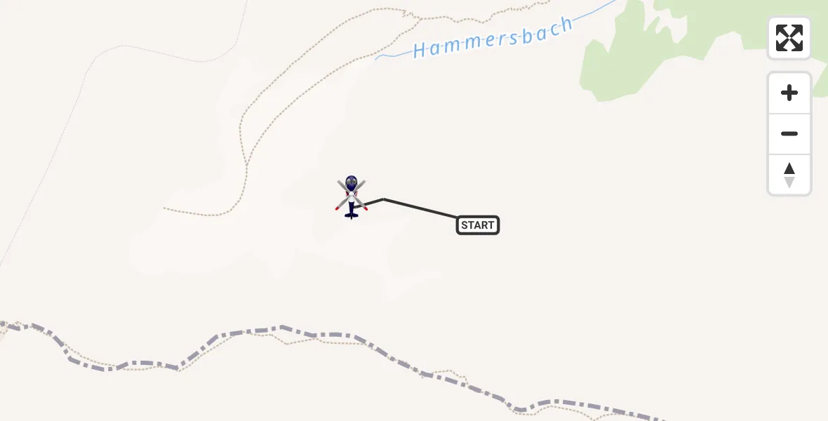 Flugroute Polizeihubschrauber Grainau - Grainau, 13 Oktober 2026, 10:27